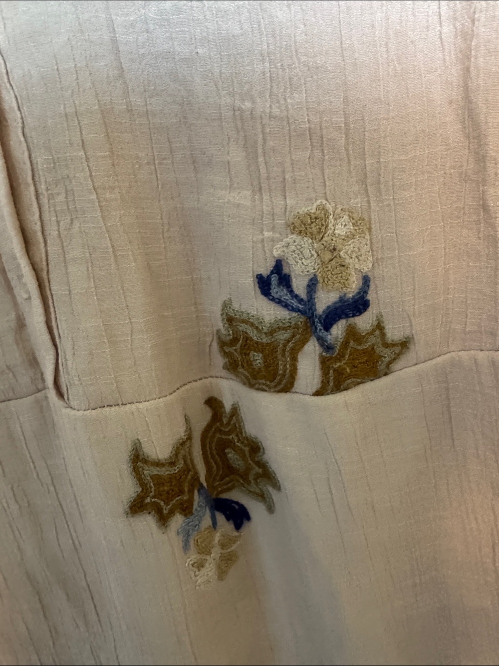 FIGUEROA & FLOWER Embroidered Floral Midi Tiered Cottage Dress - Picture 4 of 8